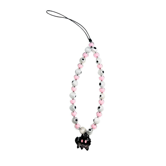Black Boo Phone Charm
