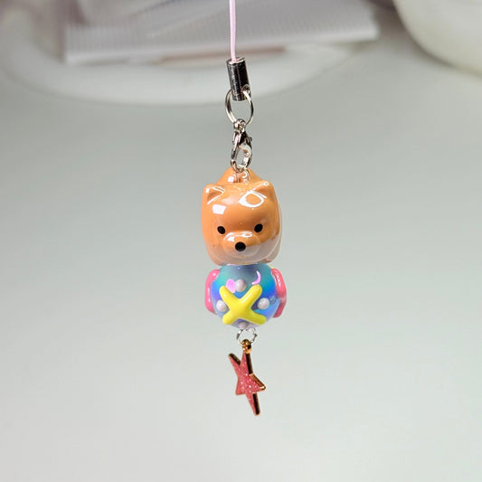 Kawaii Shiba Inu Anime Phone Charm
