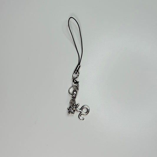 Zodiac Astrology Mini Phone Charm