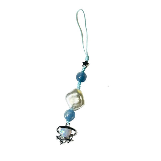 cute blue y2k style star phone charm 2024