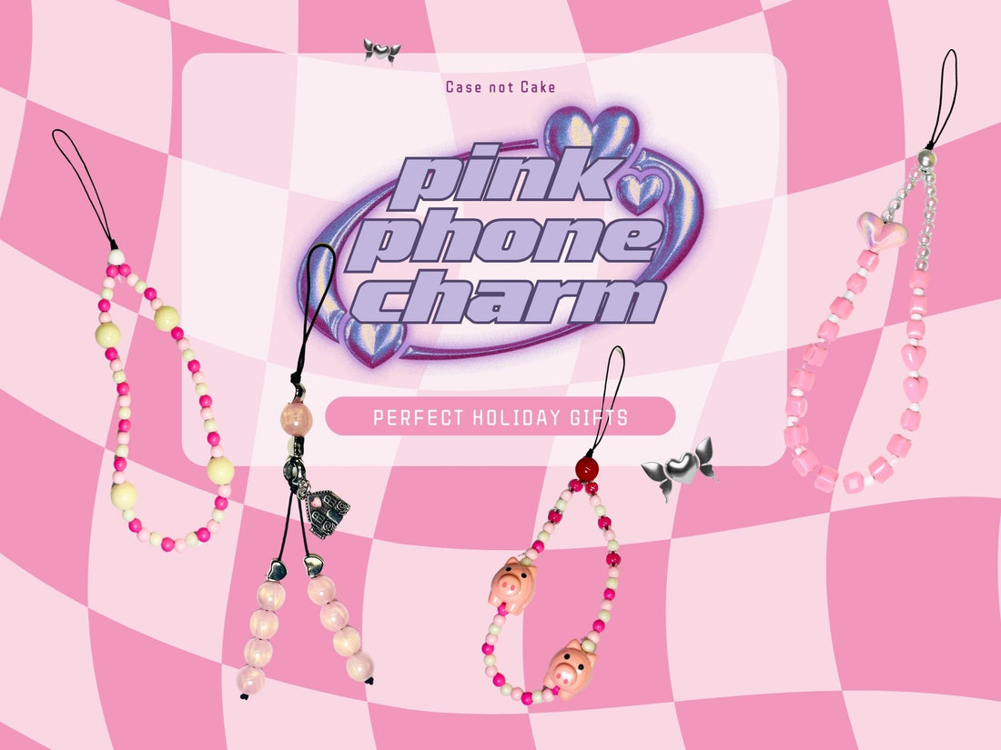 Embrace the Phone Charm Why Pink Handmade Phone Charms Make Perfect Holiday Gifts