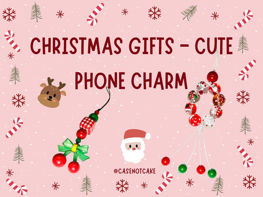 Top Christmas Recommended Phone Charms to Brighten Your Holiday Season From Case not Cake