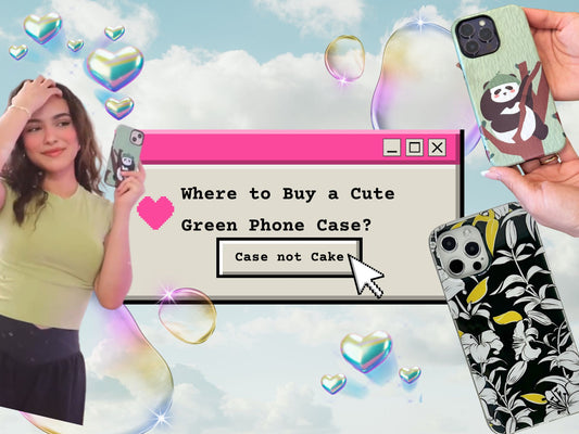 Where to Buy a Cute Green Phone Case Case Not Cake Has What You’re Looking For!