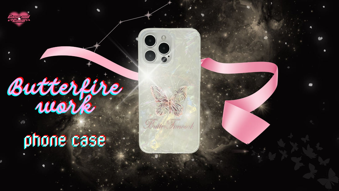 The best way to show your style with Case not Cake’s iPhone case – Butterfirework