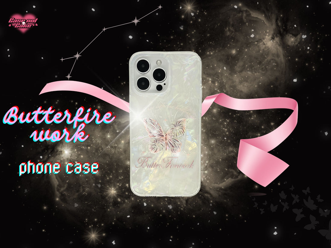 The best way to show your style with Case not Cake’s iPhone case – Butterfirework