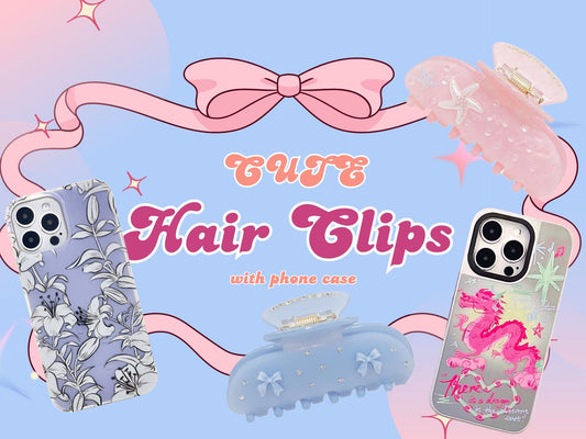 Emi Jay Hair Clips With iPhone Cases From Case not Cake