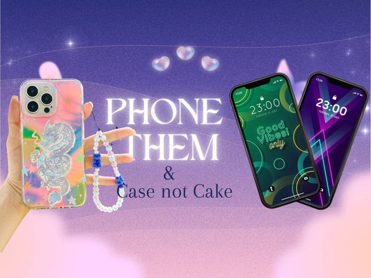phone them with iPhone case from Case not Cake