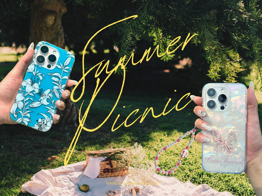 Summer picnic with Case not Cake iPhone Case