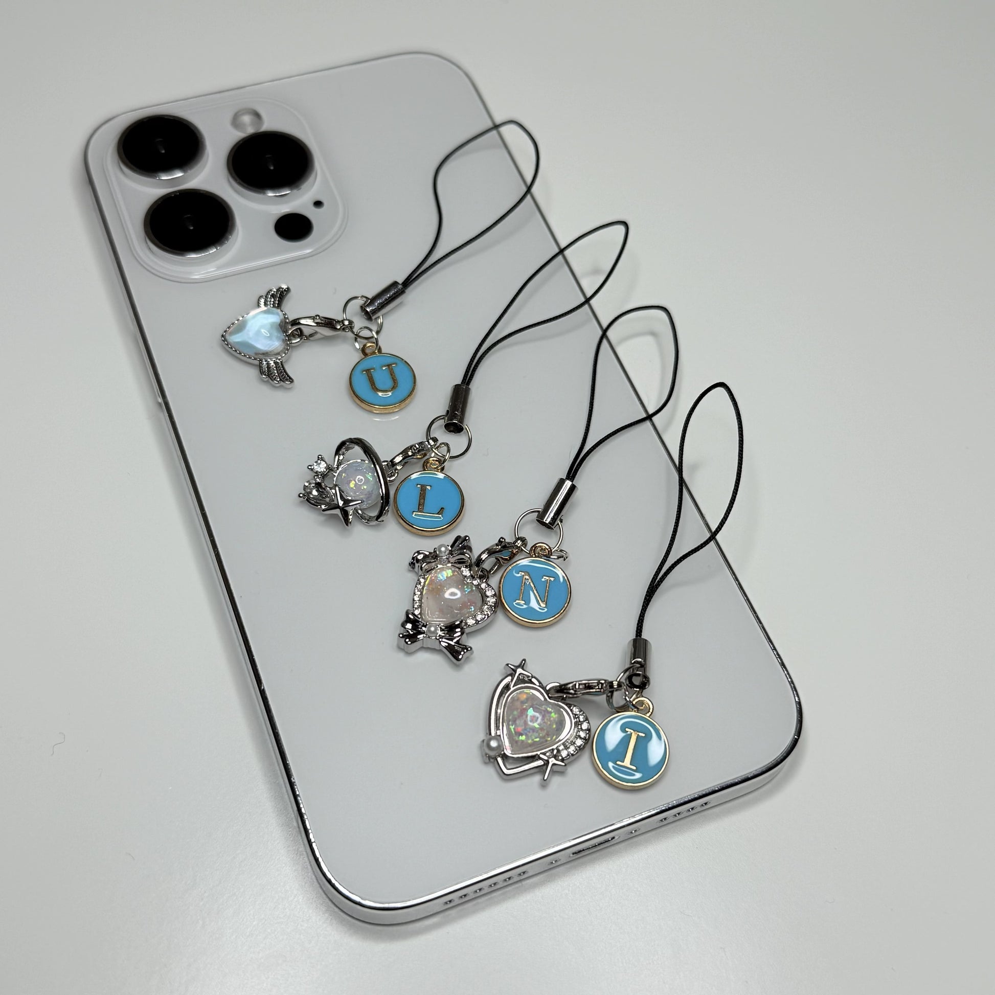 Blue Ocean Phone Charm Set