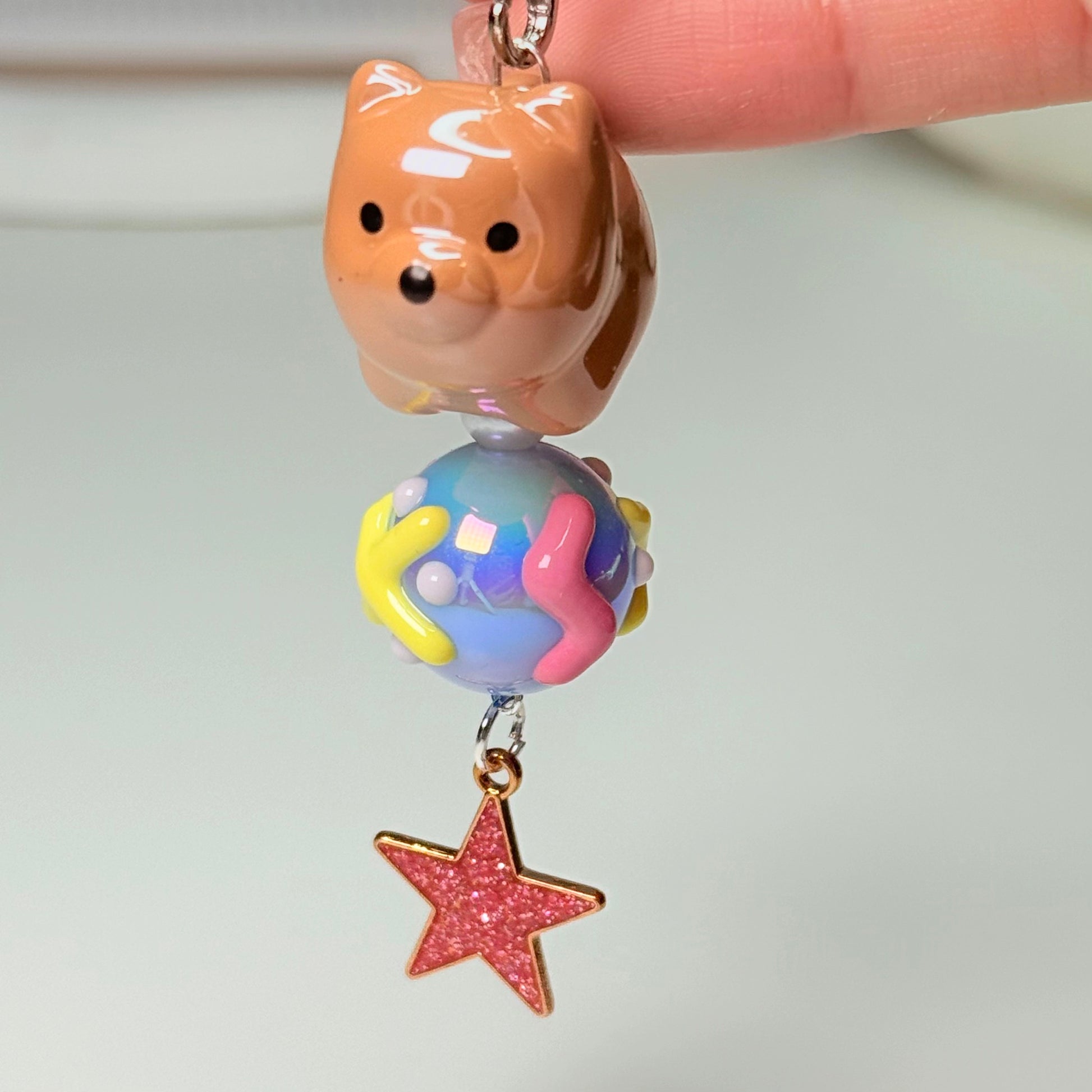 Kawaii Shiba Inu Anime Phone Charm