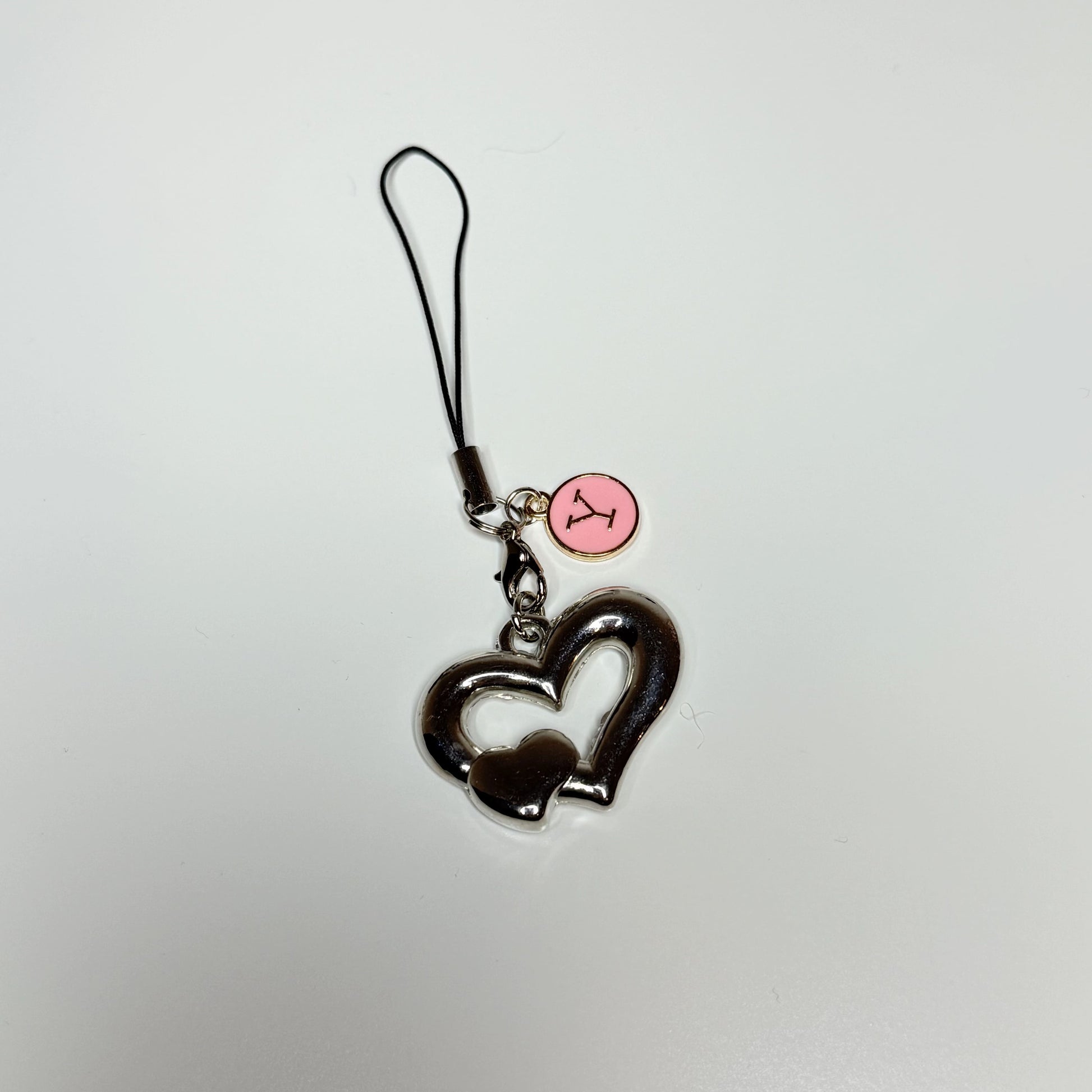 Pink Phone Charm Cute keychain