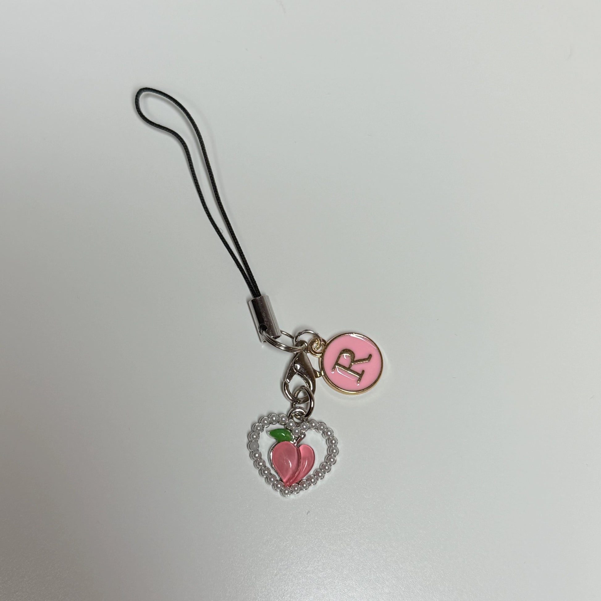 Pink Phone Charm Cute keychain