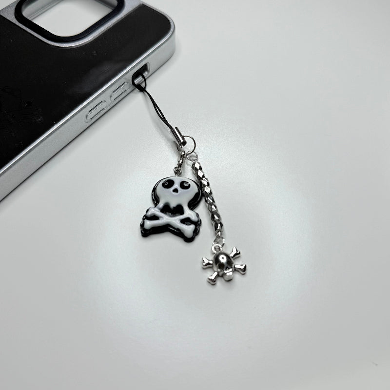 Skull Man Pirate Phone Charm Cute keychain