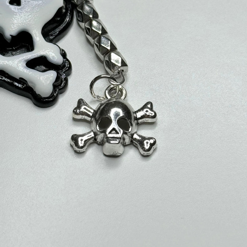 Skull Man Pirate Phone Charm Cute keychain