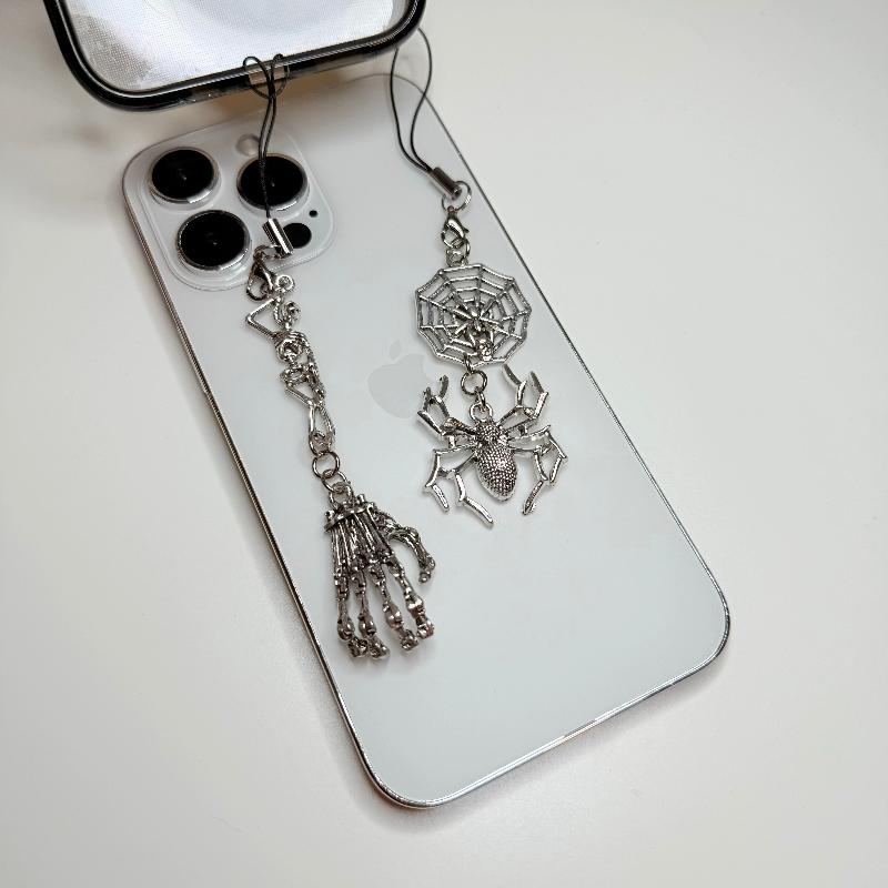 Skull Paw Phone Charm