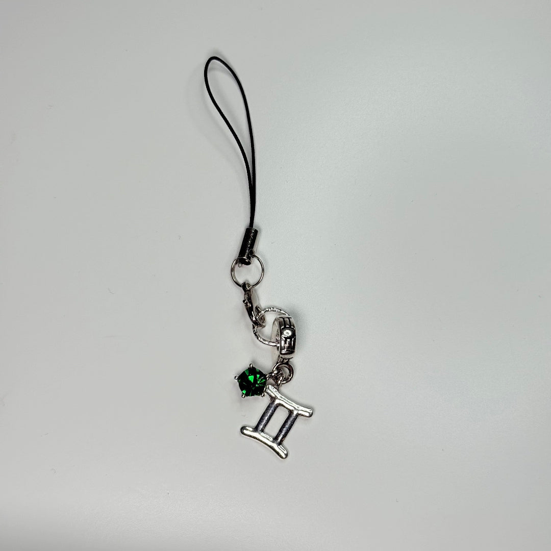 Zodiac Astrology Mini Phone Charm