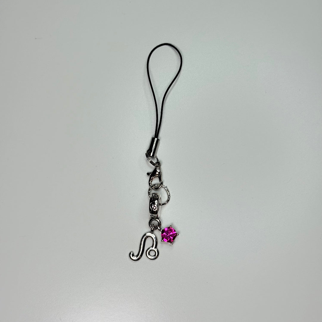 Zodiac Astrology Mini Phone Charm
