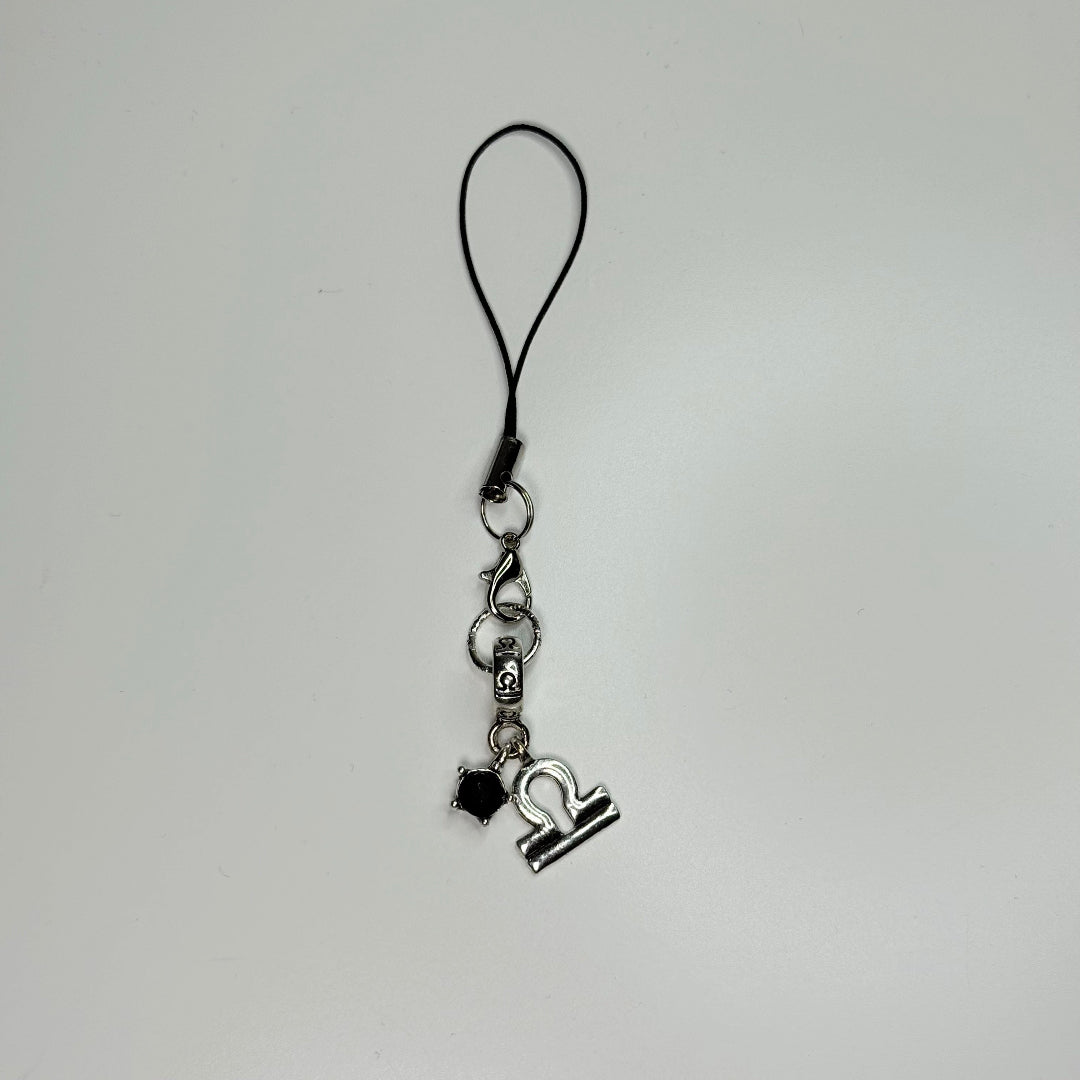 Zodiac Astrology Mini Phone Charm