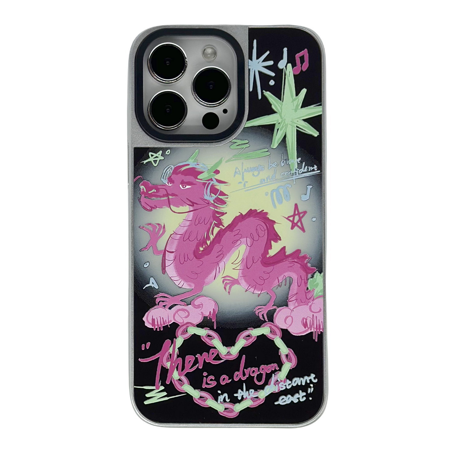 Dragon from the East Mirror iPhone Case
