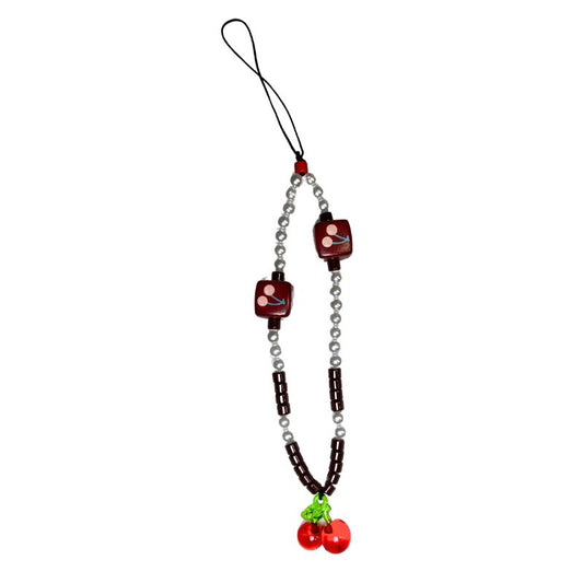 cute cherry phone charm