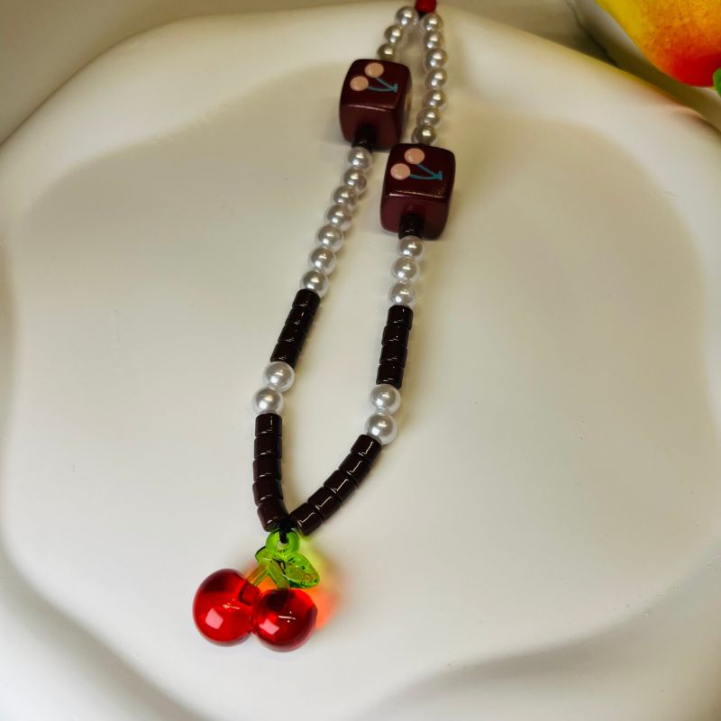 cute cherry phone charm 2