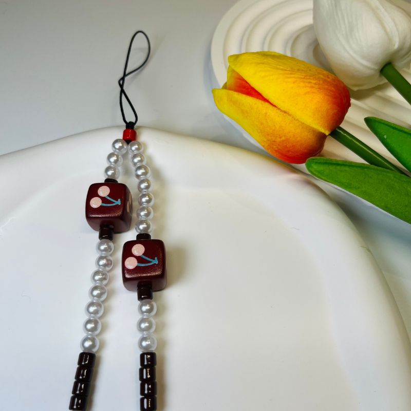 cute cherry phone charm 3