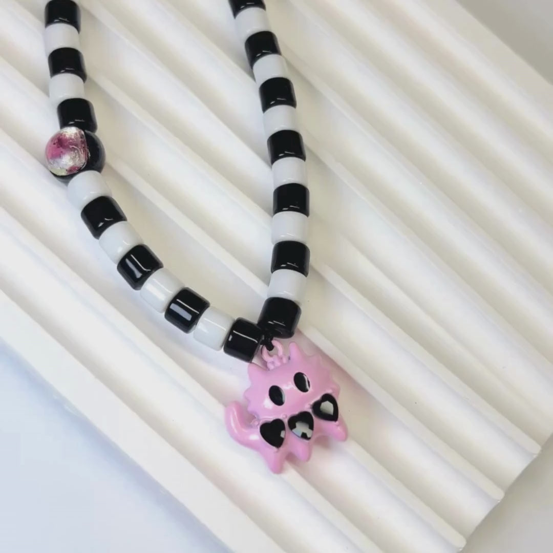 Cute Pink Boo Phone Charm