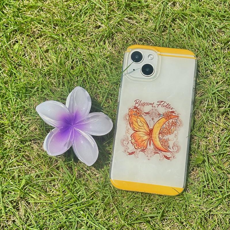 white butterfly imd iPhone cases